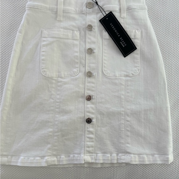Veronica Beard Dresses & Skirts - Veronica Beard White Denim Skirt